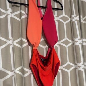 NWT Beach Riot Jessica Halter One-Piece Swimsuit